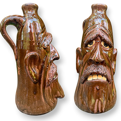 Dal Burtchaell 11" Mournful Face Jug DP6360